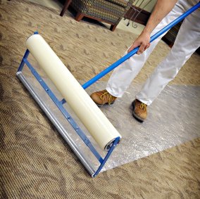 Adjustable Protective Flooring Film Applicator Image 2