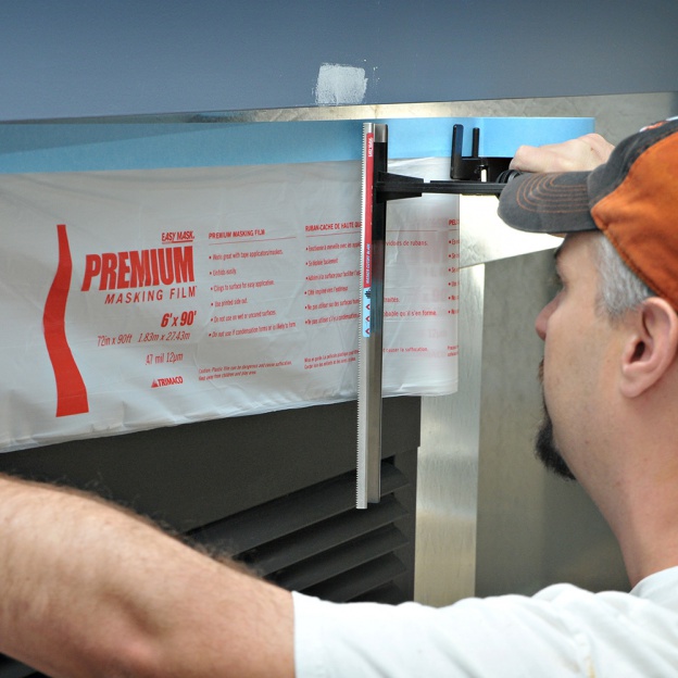 Easy Mask Tape & Drape® PreTaped Masking Film Trimaco