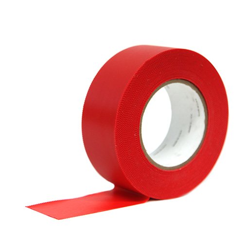 7 mil Red Polyethylene Surface Protection Seam Tape Image 1