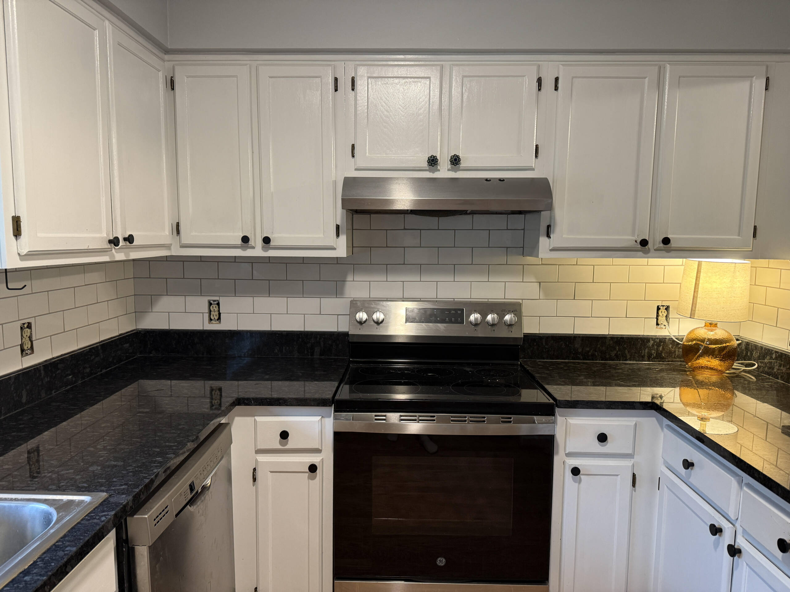 renovated kitchen backsplash